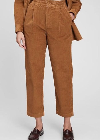 l Beden turuncu Renk Gap High Rise Jogger Pantolon