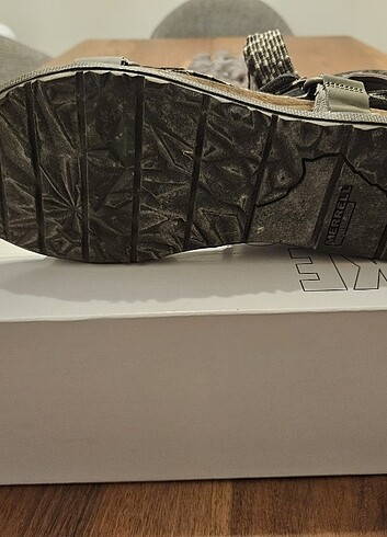 40 Beden kahverengi Renk Merrell Around Town Sunvue Woven Kadın Sandaleti