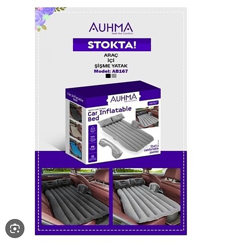 Şişirilebilir Araç Yatağı