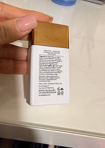 Daunk Elephant D-Bronzi Anti-Pollution Güneş Damlası 30ml - Görsel 2