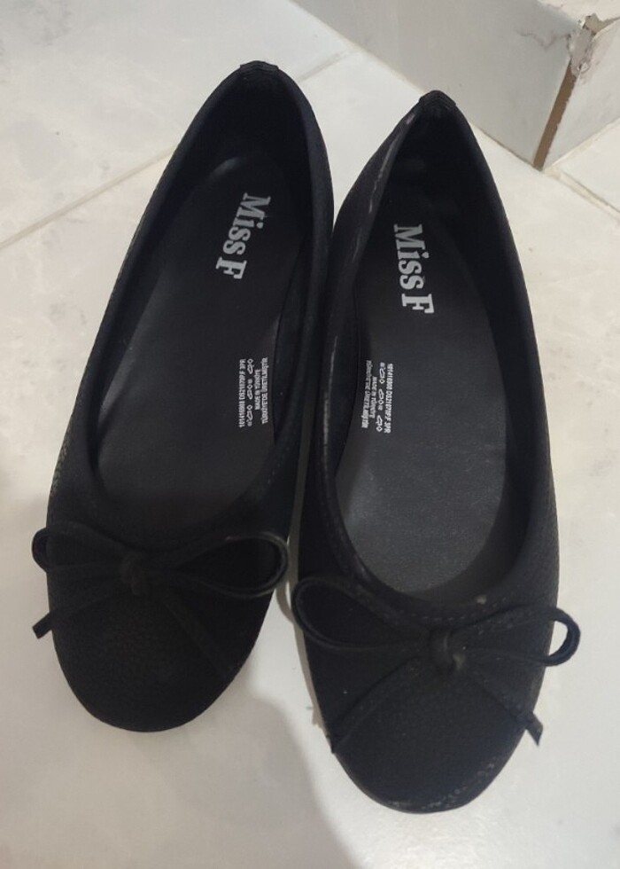 Siyah babet - Görsel 2