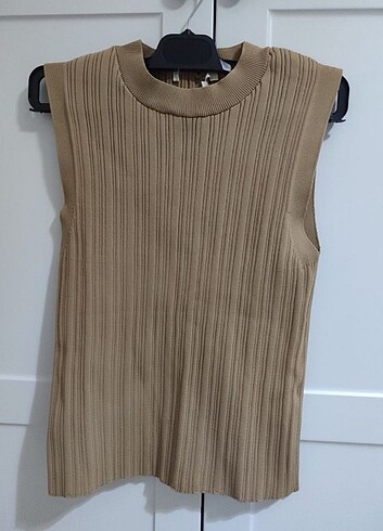 Kaşkorse kolsuz bluz - Görsel 2