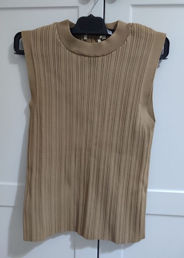 Kaşkorse kolsuz bluz - Görsel 2