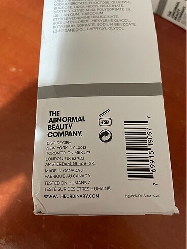 Beden The Ordinary Glycolic Acid 240ml