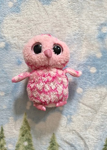 ty Pembe Renkli Peluş Baykuş Oyuncak