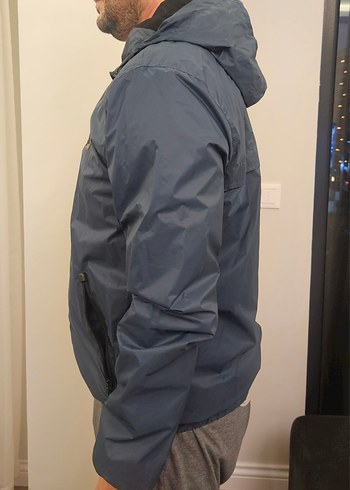 Erkek Kapüşonlu Rüzgarlık - Görsel 4
