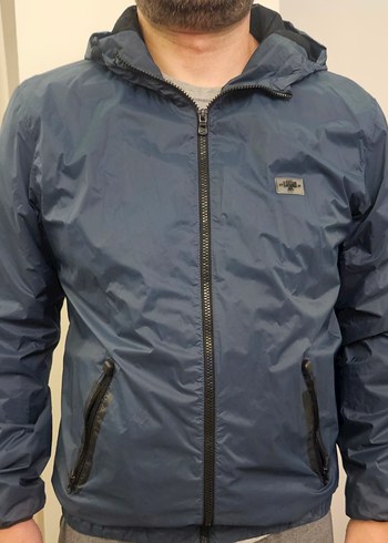 Erkek Kapüşonlu Rüzgarlık - Görsel 6