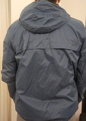 Erkek Kapüşonlu Rüzgarlık - Görsel 3
