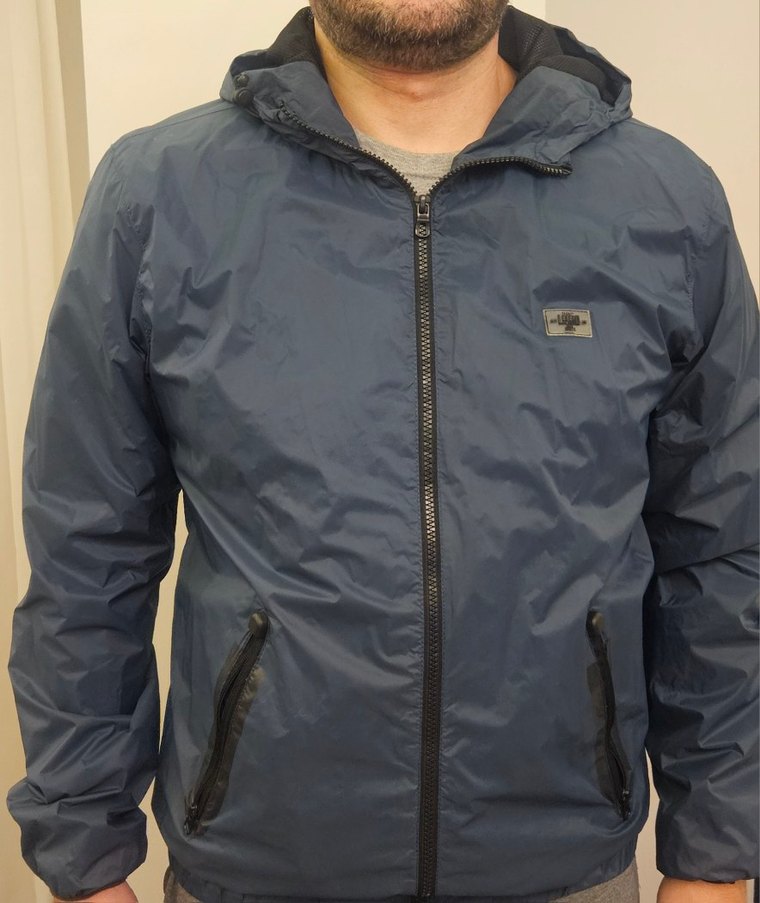 Erkek Kapüşonlu Rüzgarlık - Görsel 5