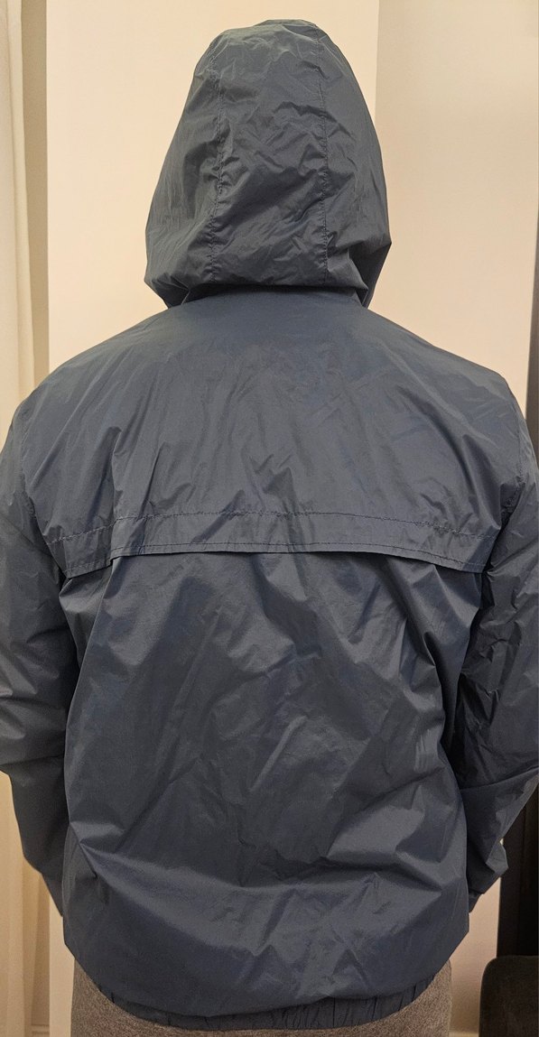 Erkek Kapüşonlu Rüzgarlık - Görsel 2