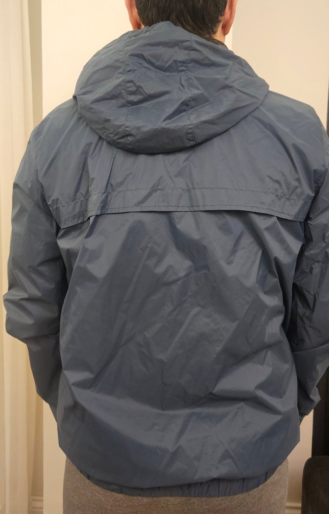 Erkek Kapüşonlu Rüzgarlık - Görsel 3