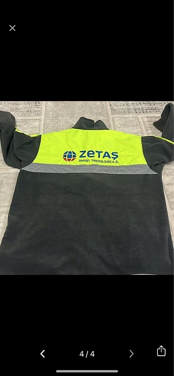 3xl Beden çeşitli Renk Reflekif bantlı polar iş ceketi