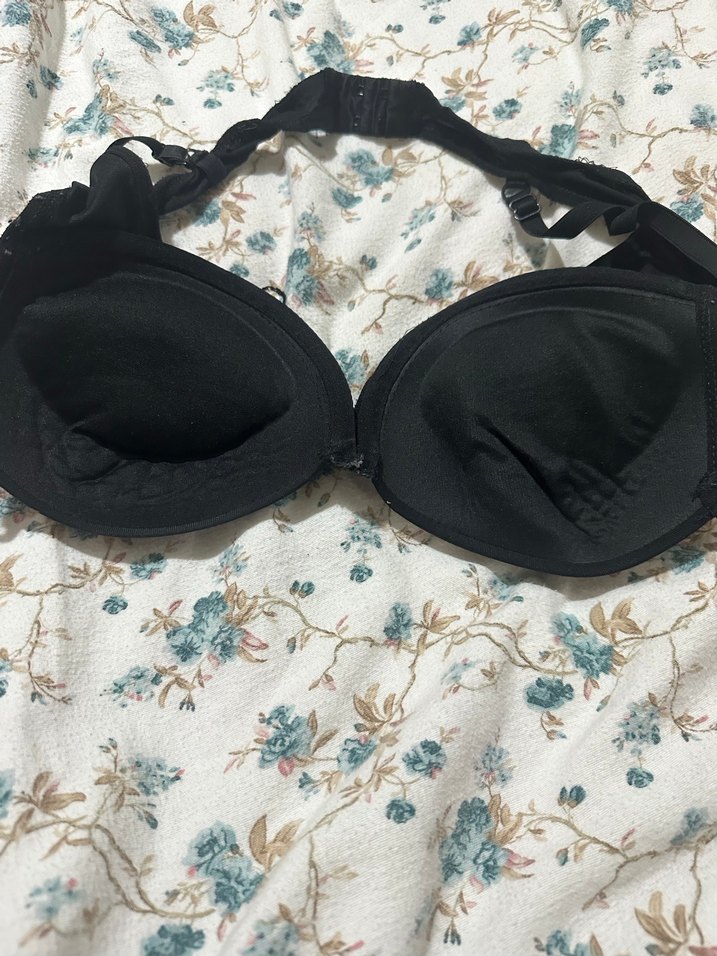 Siyah Minimalist Midi Sütyen - Görsel 2