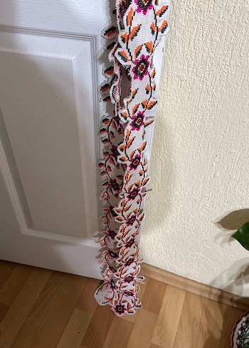 Bohem Çiçek Desenli El Yapımı Şerit dantel