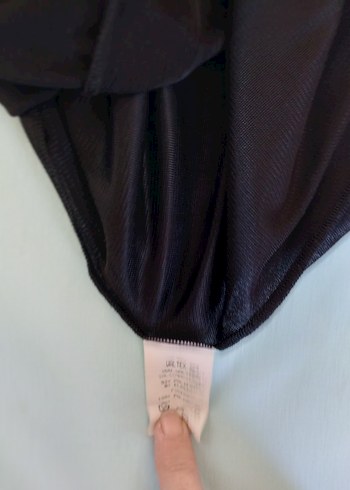 Siyah Drapeli Straplez Uzun Kadın Elbise - Görsel 7