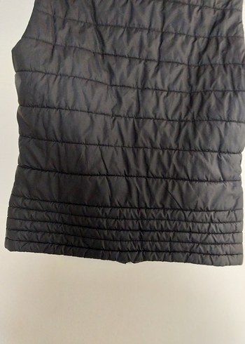 Siyah Fermuarlı Kadın Yelek - Görsel 5