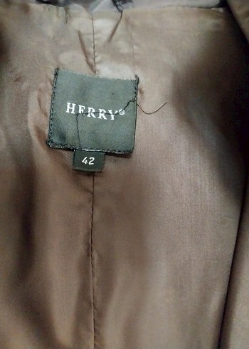 Kahverengi Fermuarlı Kadın Mont - Görsel 5