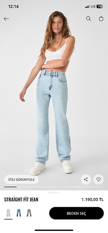 Stradivarius Straight Jean