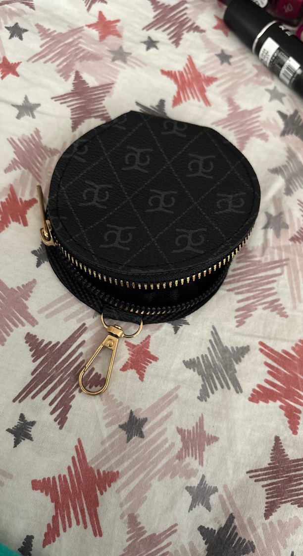 Siyah Yuvarlak Cüzdan - Görsel 3