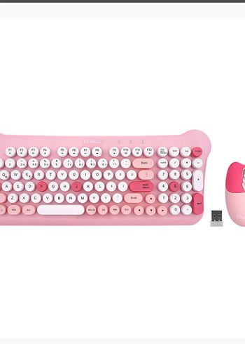 Pastel Pembe EVEREST Klavye - Görsel 4