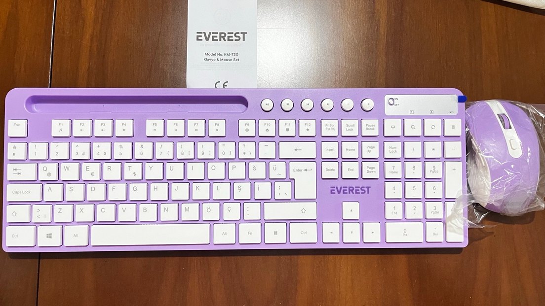 Everest mouse klavye set - Görsel 2