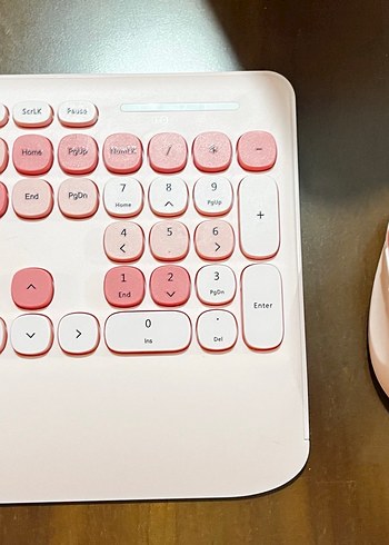 Everest Pembe Pastel Klavye - Görsel 2