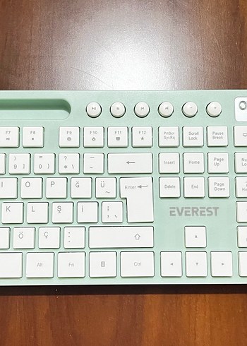 Pastel Yeşil Everest Klavye ve mouse - Görsel 2