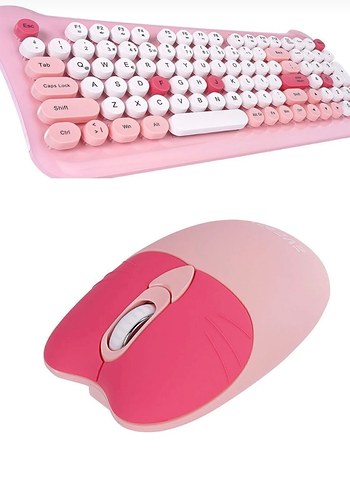 Pembe Everest Klavye Seti - Görsel 3