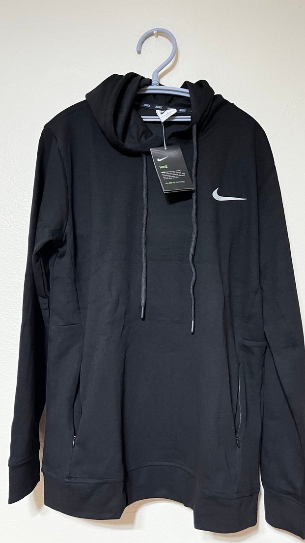 Nike Siyah Kapüşonlu Spor Sweatshirt - Görsel 2
