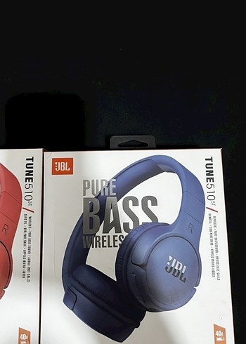 JBL 510 BT Pure Bass Kablosuz Renkli Kulaklık - Görsel 2