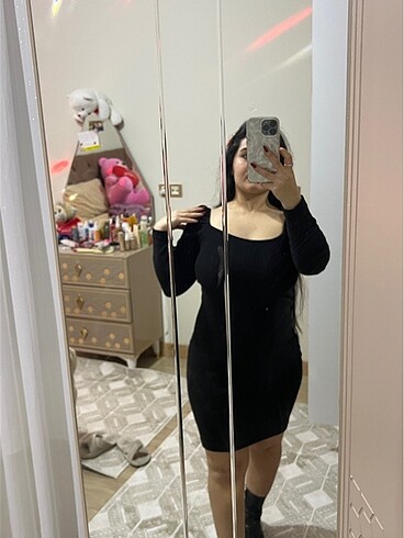 s Beden Mini elbise