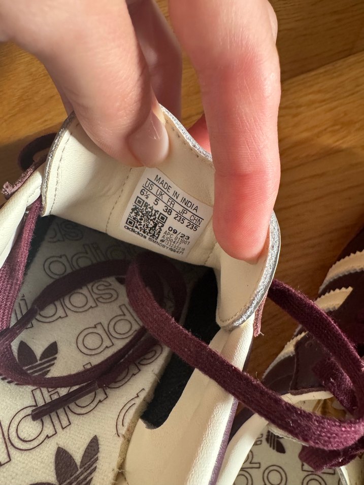 Adidas Samba Bordo Spor Ayakkabı - Görsel 4