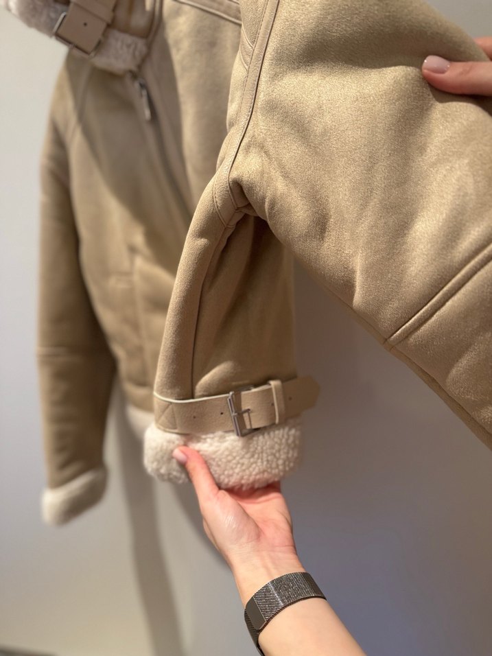 Zara Süet Ceket - Görsel 4