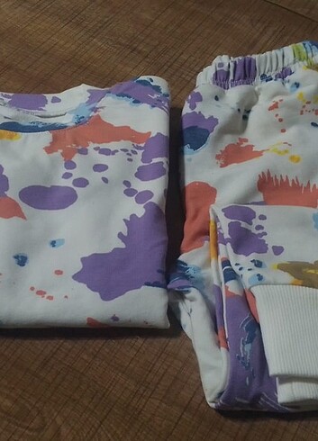 El yapımı çocuk pijama takımı