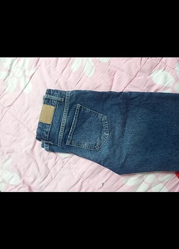 xs Beden mavi Renk koton jean