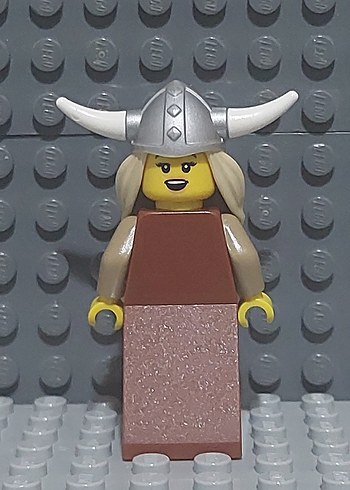 Lego Minifigures Series 7 Viking Woman (8831), (col109) - Görsel 2