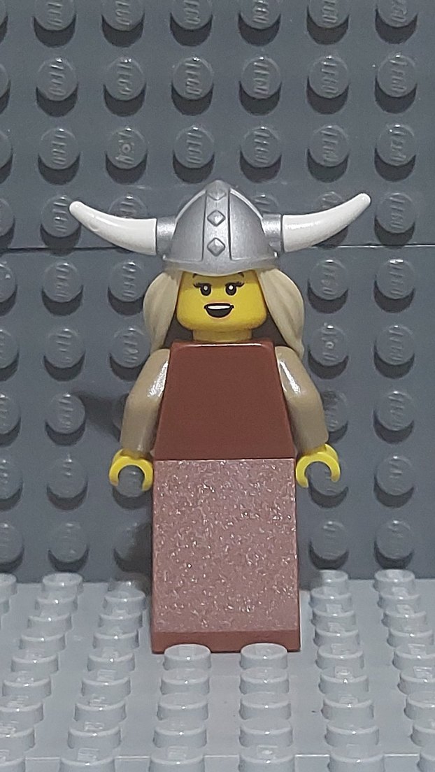 Lego Minifigures Series 7 Viking Woman (8831), (col109) - Görsel 2