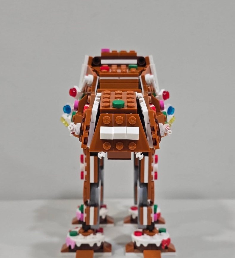 Lego Star Wars Gingerbread AT-AT (40806)/(Figürsüz) - Görsel 4