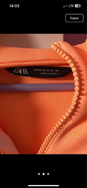 Zara m beden - Görsel 2