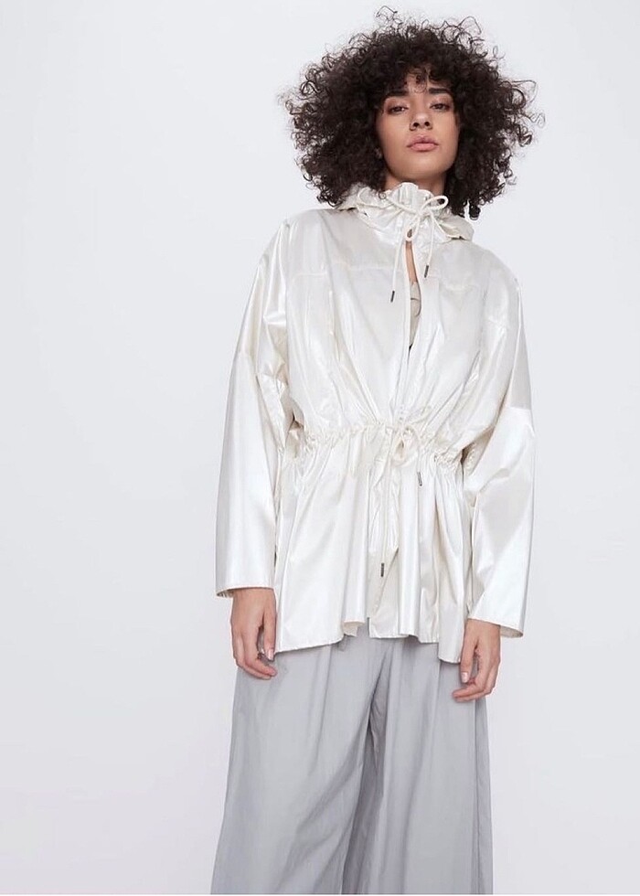 Zara yağmurluk - Görsel 2