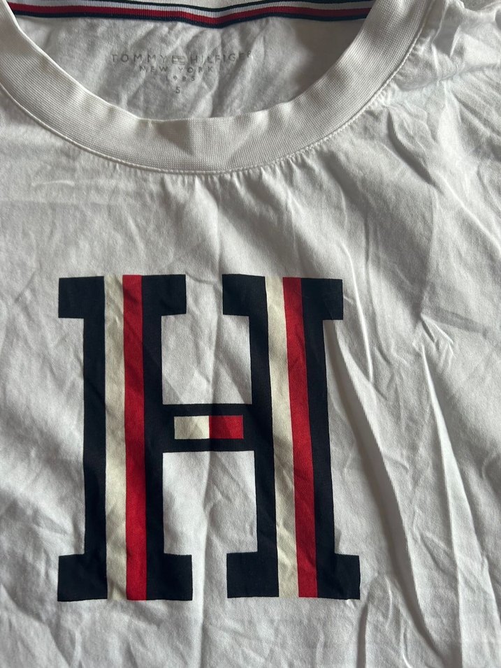 Kadın Beyaz Kısa Kollu Baskılı Tişört - Görsel 2