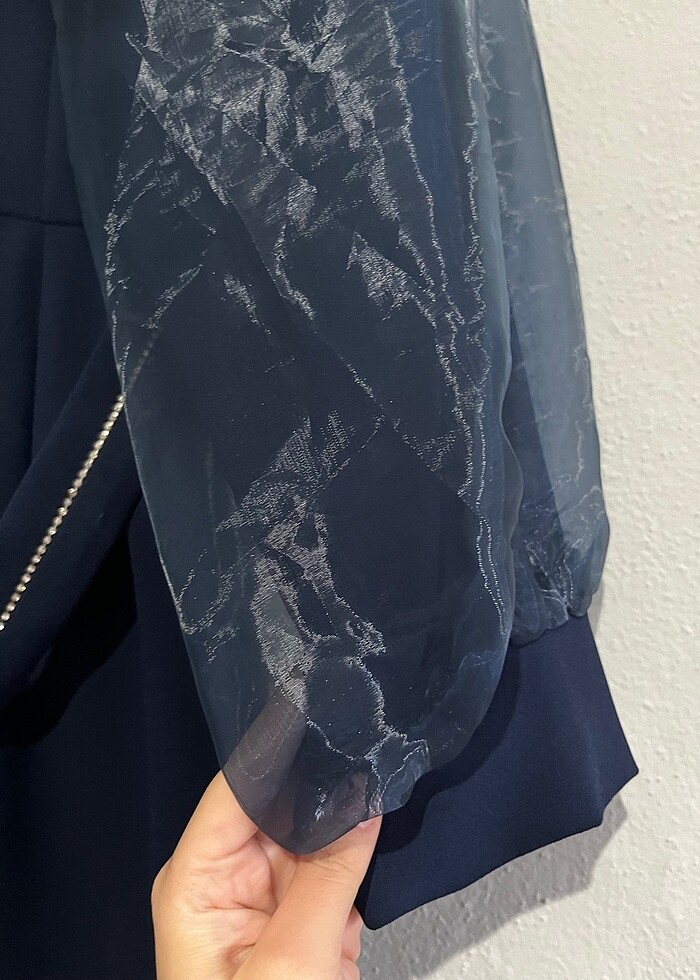 Tesettür abiye elbise - Görsel 3