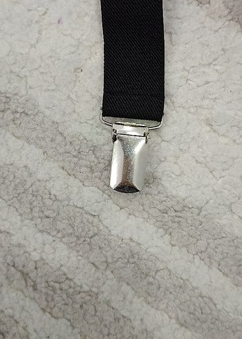 Siyah Gotik Tokalı Askı - Görsel 3