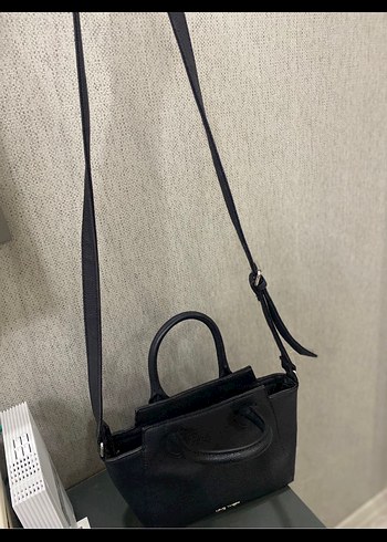 Nine West Nine West Siyah Deri Kadın Çanta - Modern Klasik