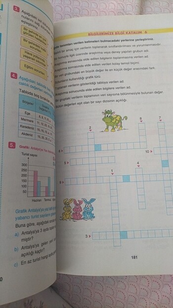 6 sınıf test kitabı