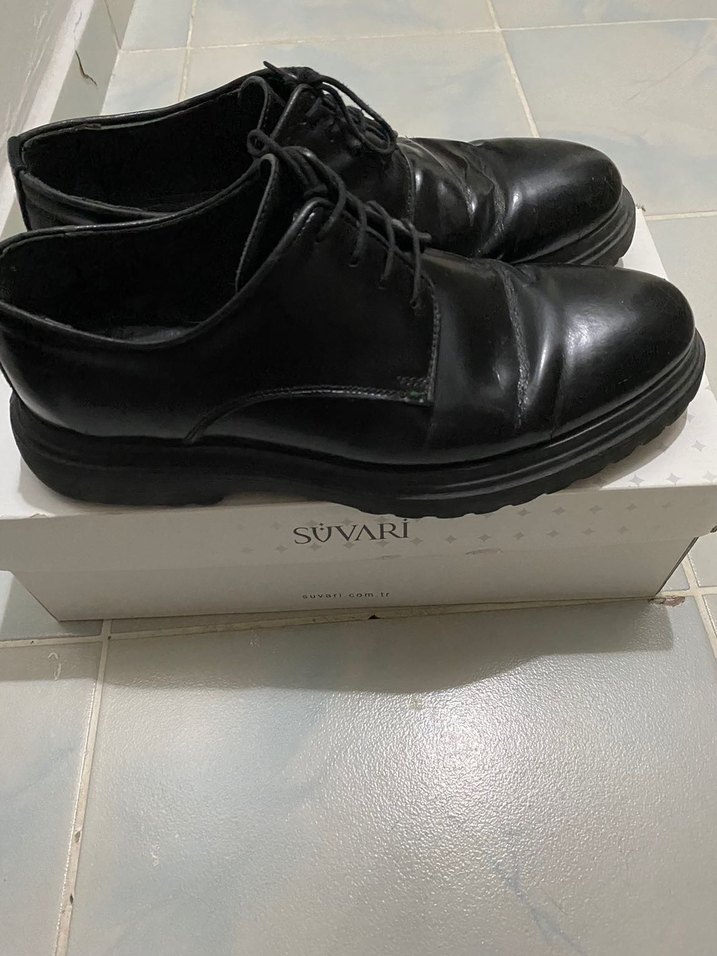 Siyah Erkek Klasik Ofis Ayakkabısı 41 Beden - Görsel 4