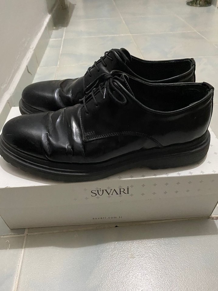 Siyah Erkek Klasik Ofis Ayakkabısı 41 Beden - Görsel 2