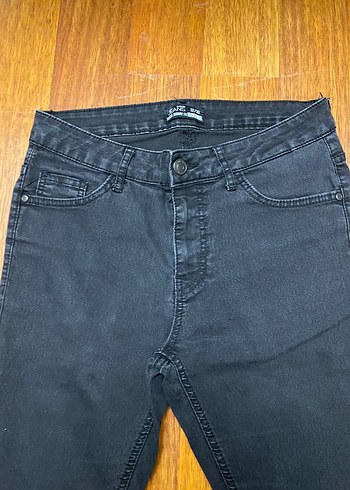 Erkek Siyah 32/30 Regular Fit Denim Jean - Görsel 2