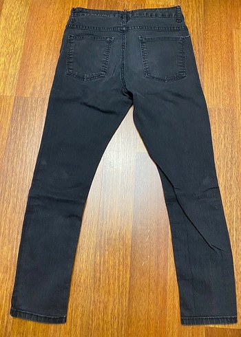 Erkek Siyah 32/30 Regular Fit Denim Jean - Görsel 4