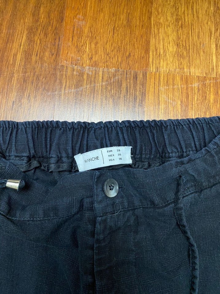 Siyah Erkek Eşofman Pantolon 29/30 Beden - Görsel 3